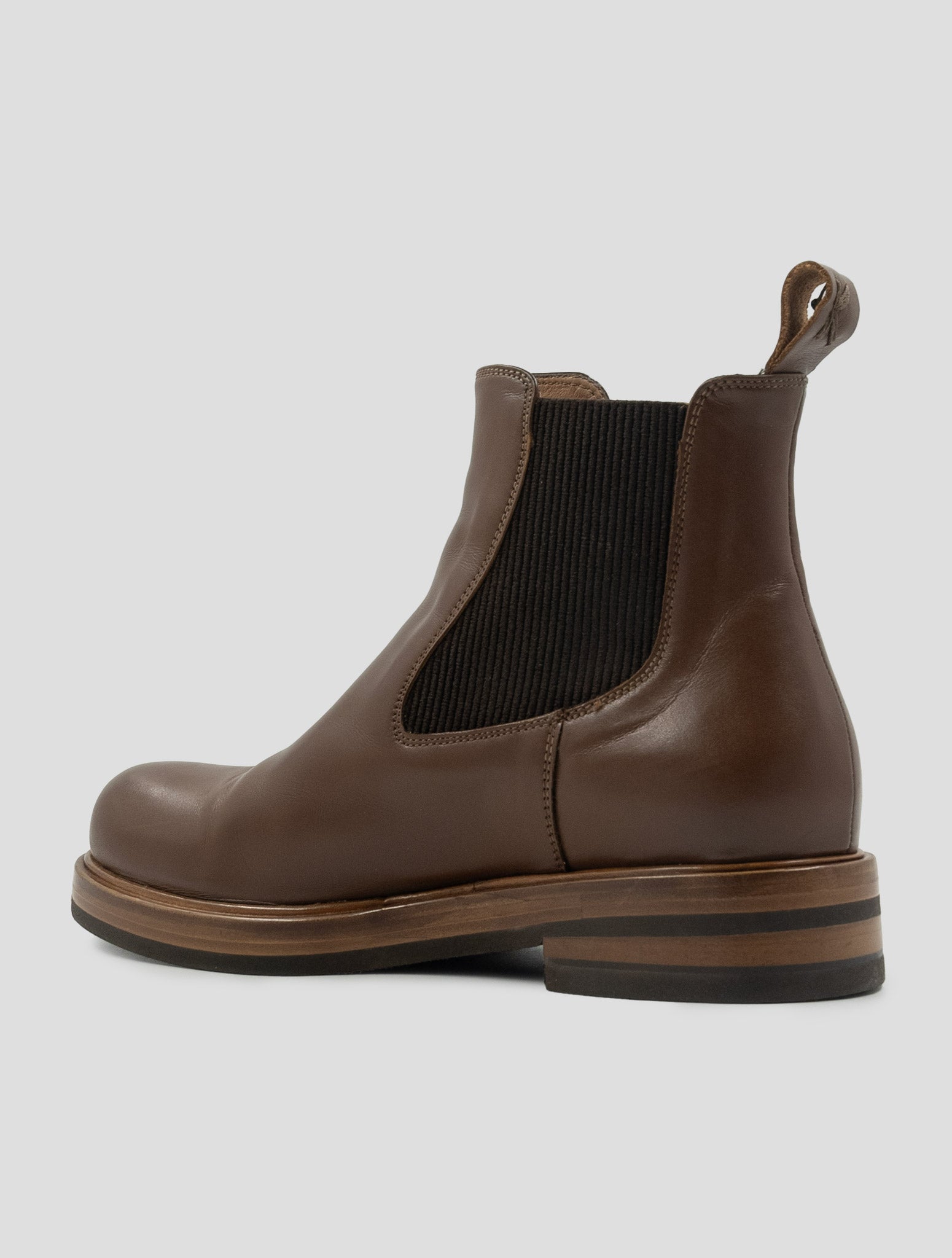 Kiton Brown Leather Boots