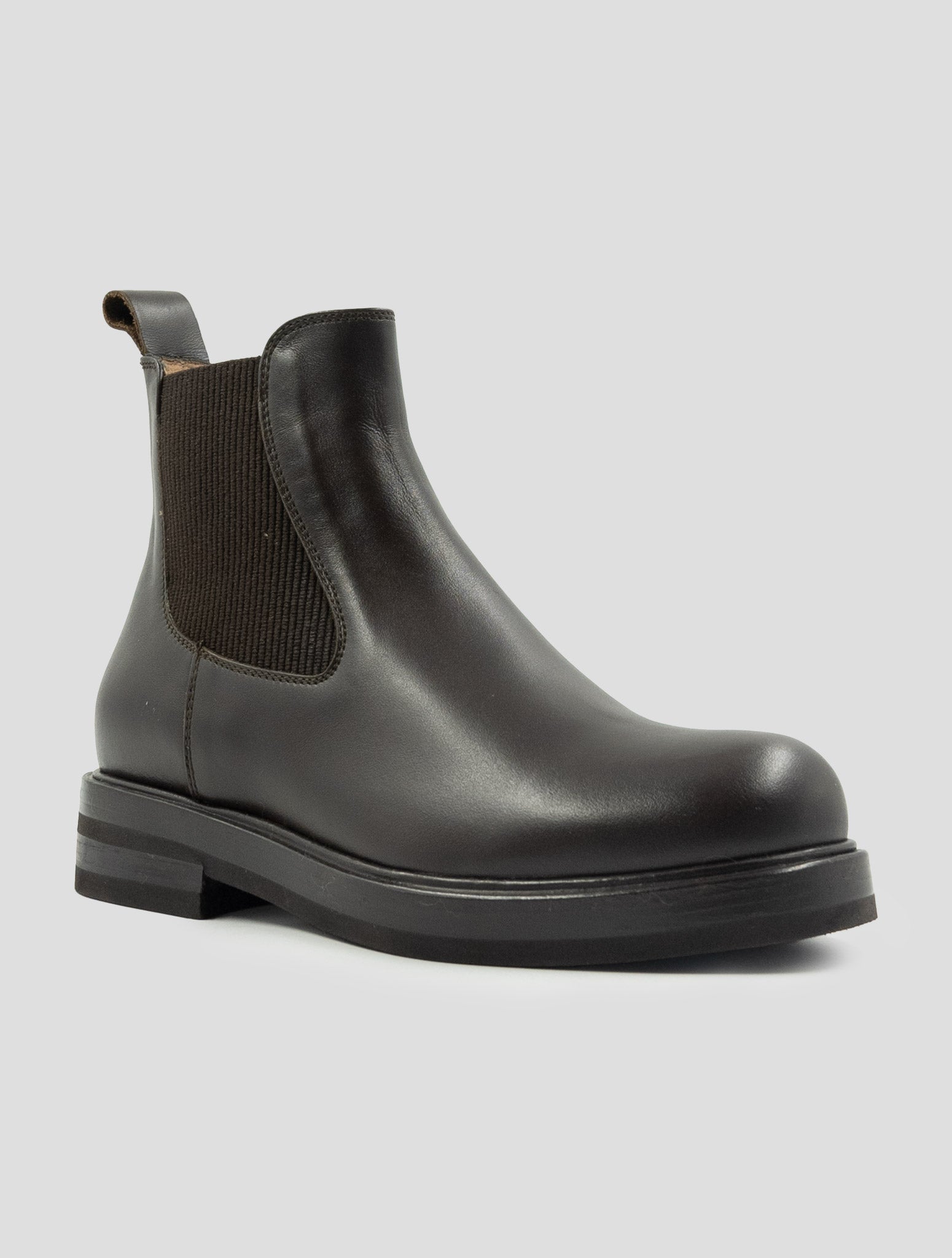 Kiton Brown Leather Boots