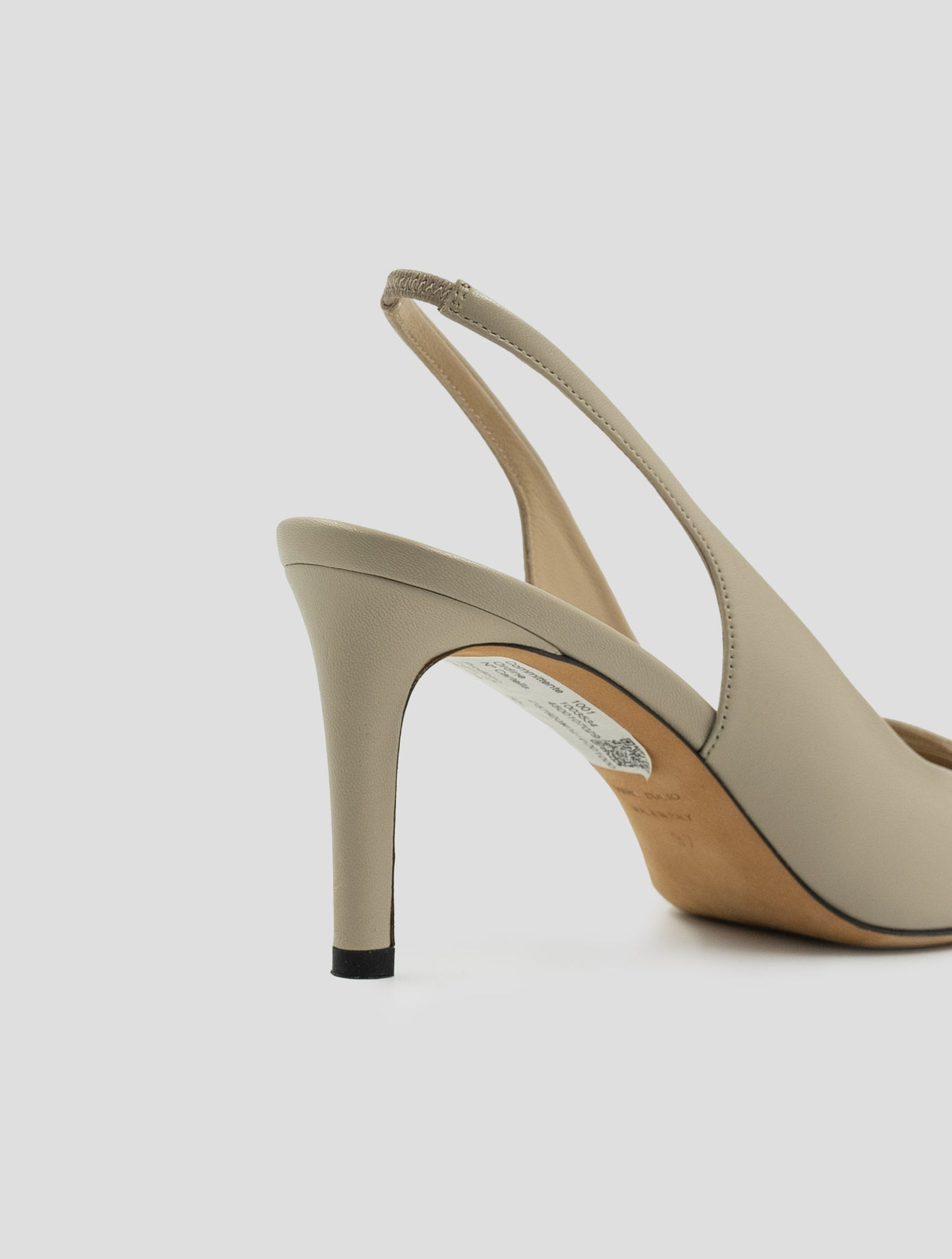 Kiton Beige Leather Decollete