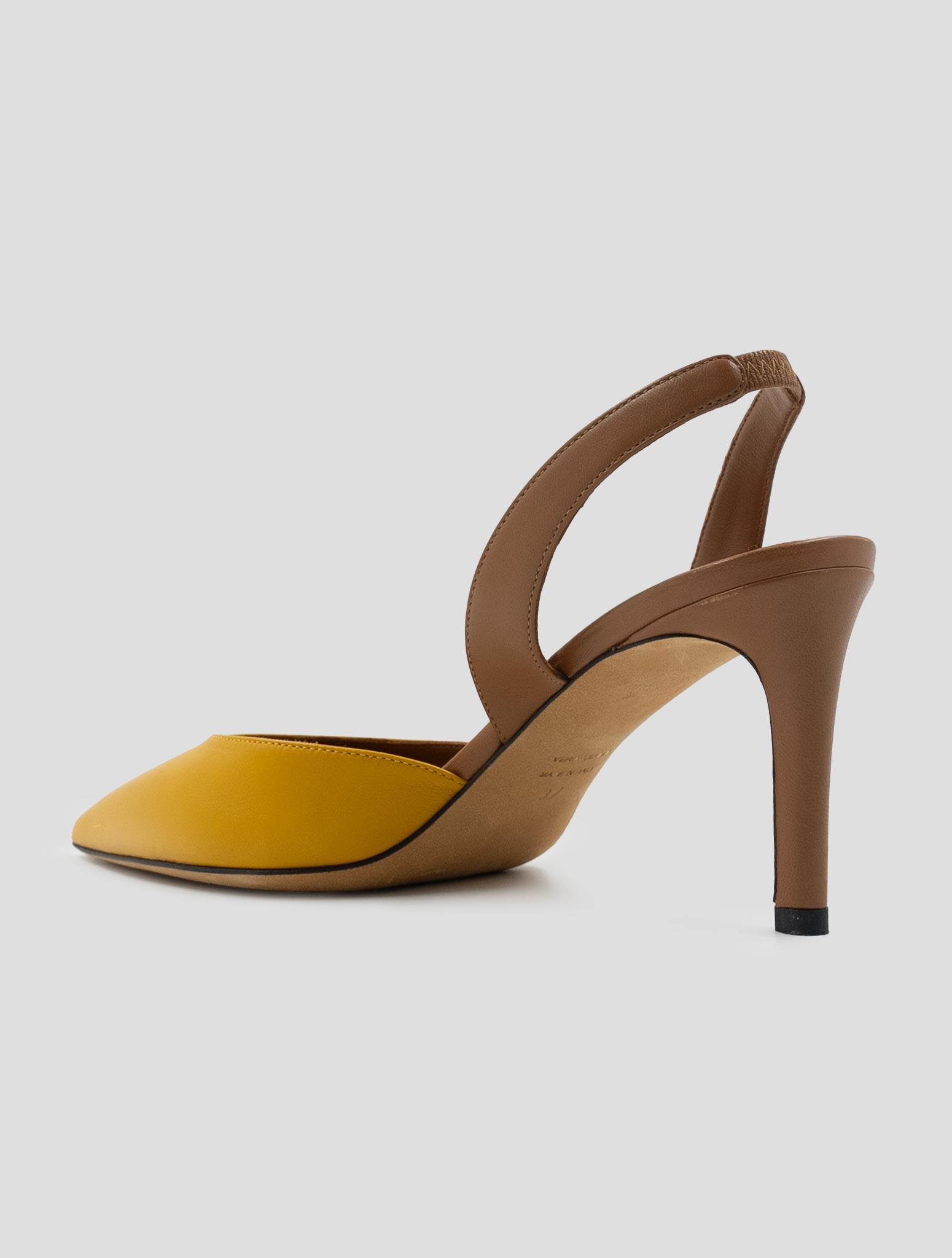 Kiton Brown Leather Decollete