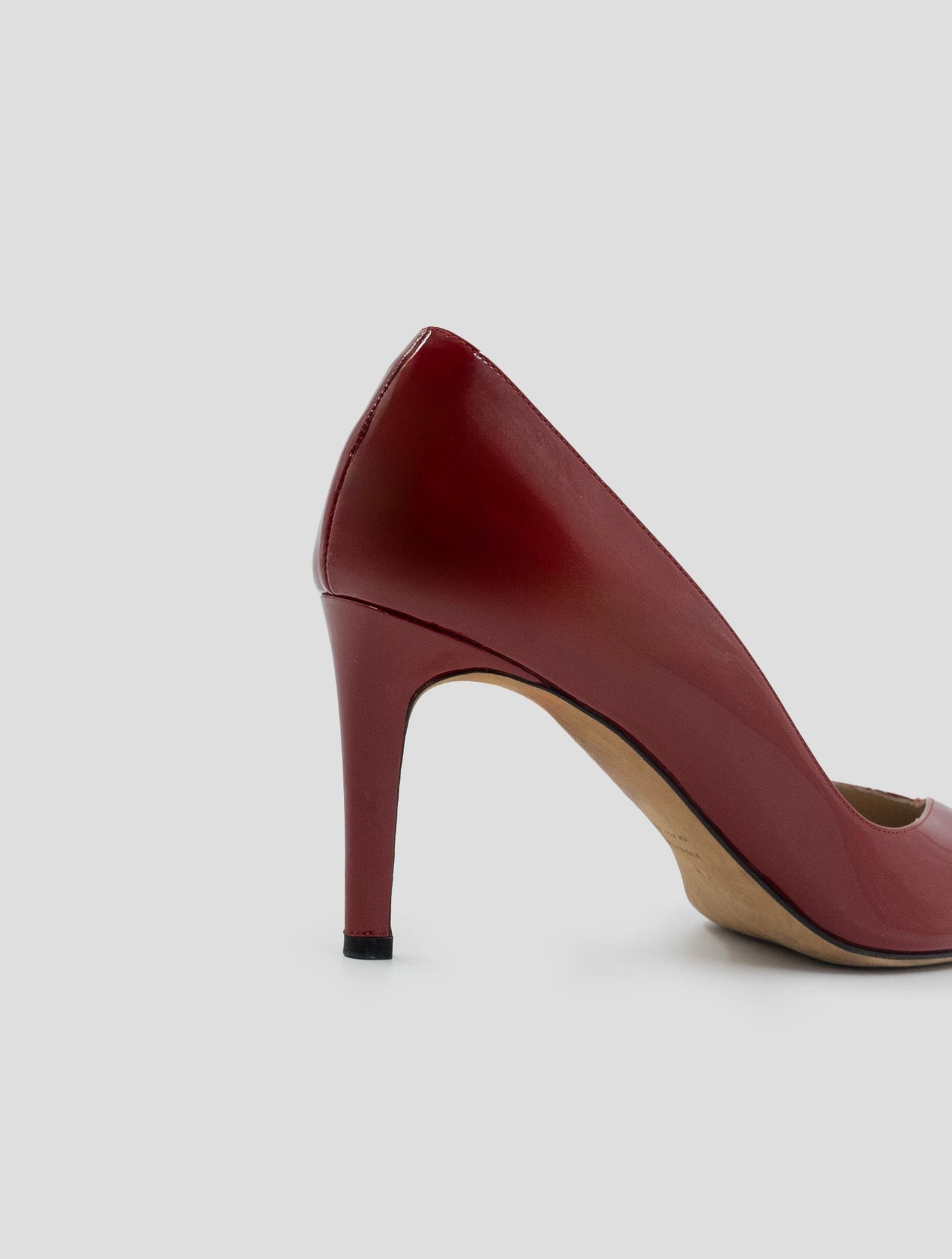 Kiton Red Leather Decollete
