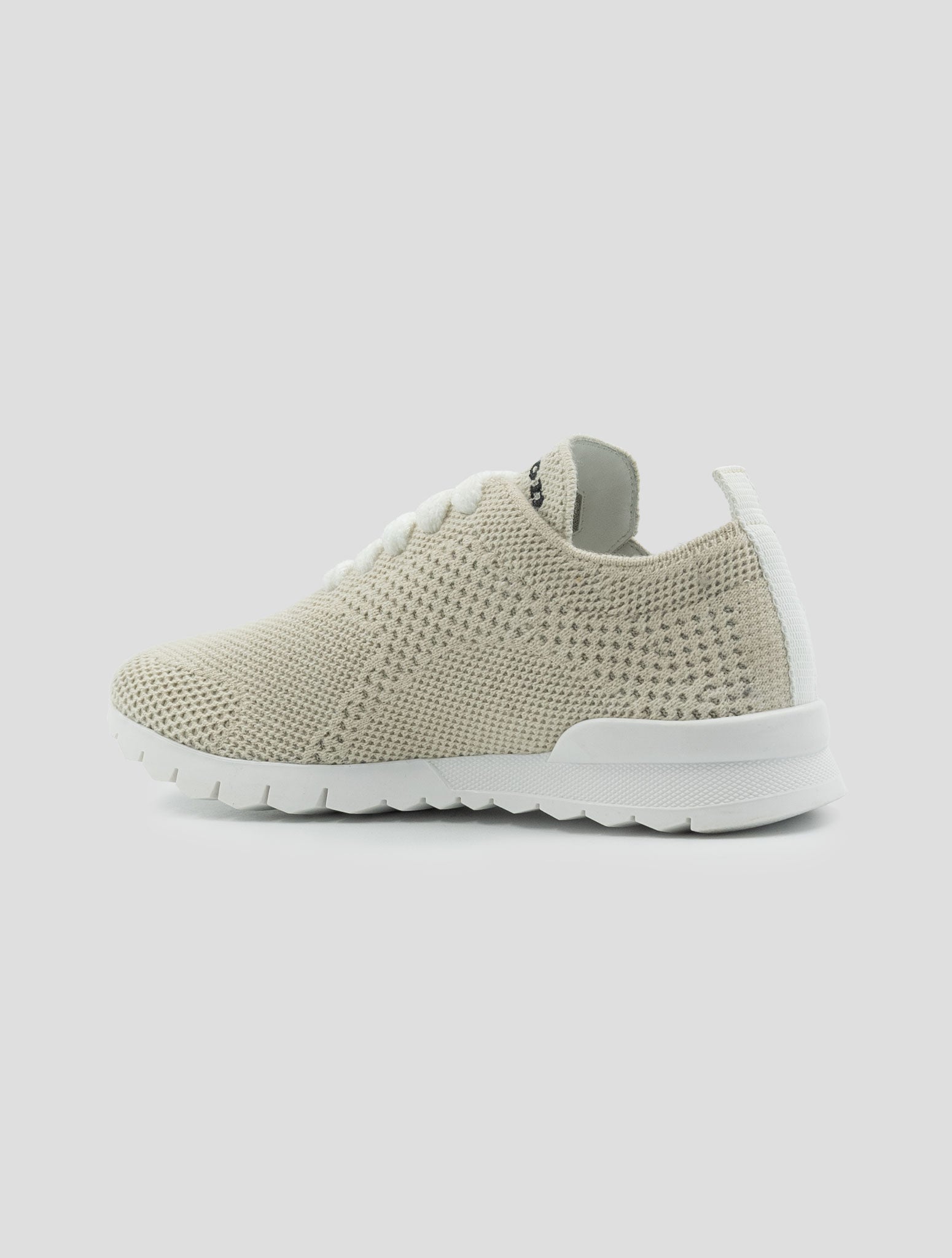 Kiton Beige Cashmere Pl Sneakers