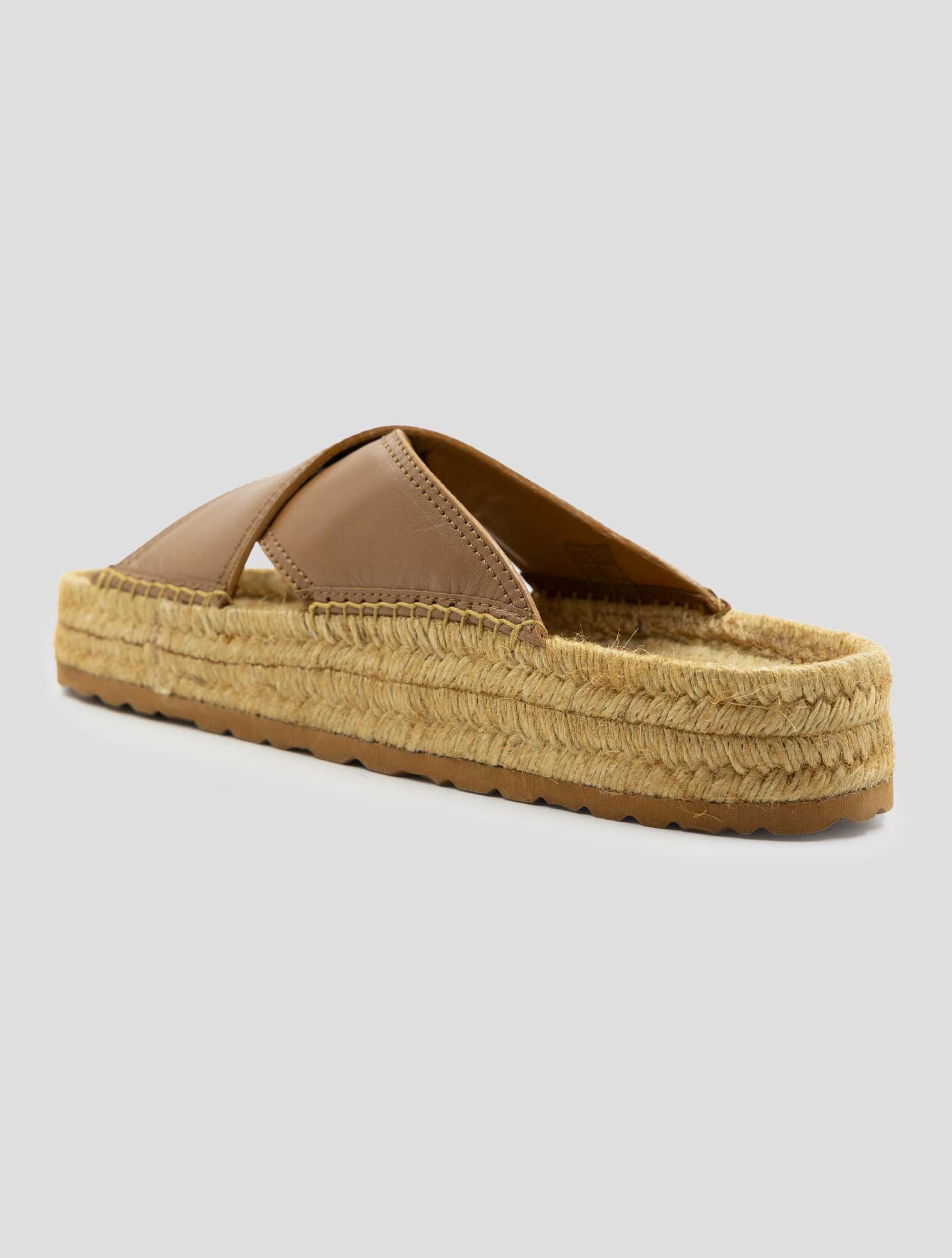 Kiton Brown Leather Sandals
