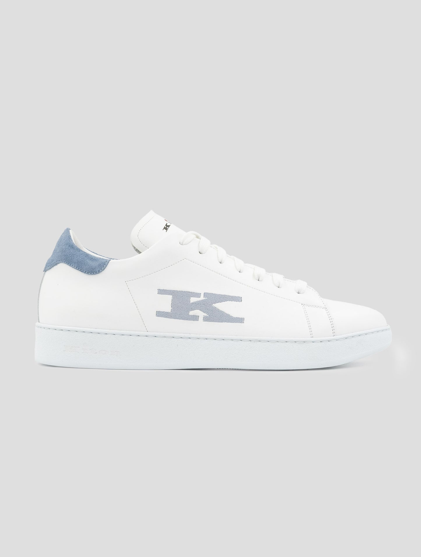 Kiton White Leather Sneakers