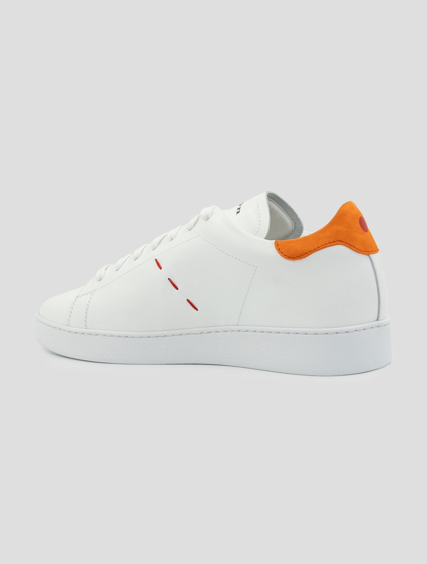 Kiton White Leather Sneakers