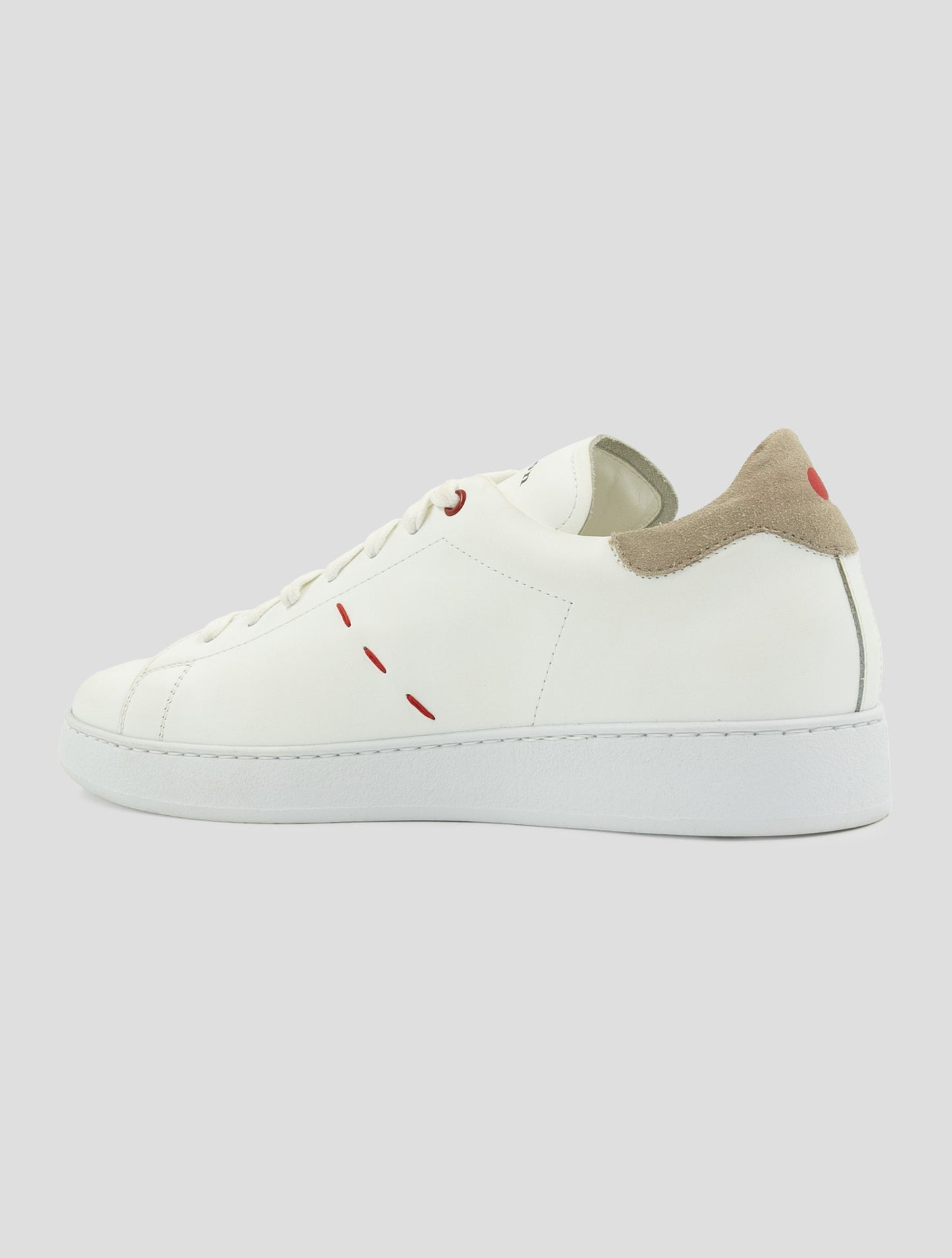 Kiton White Leather White