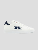 Kiton White Leather Sneakers