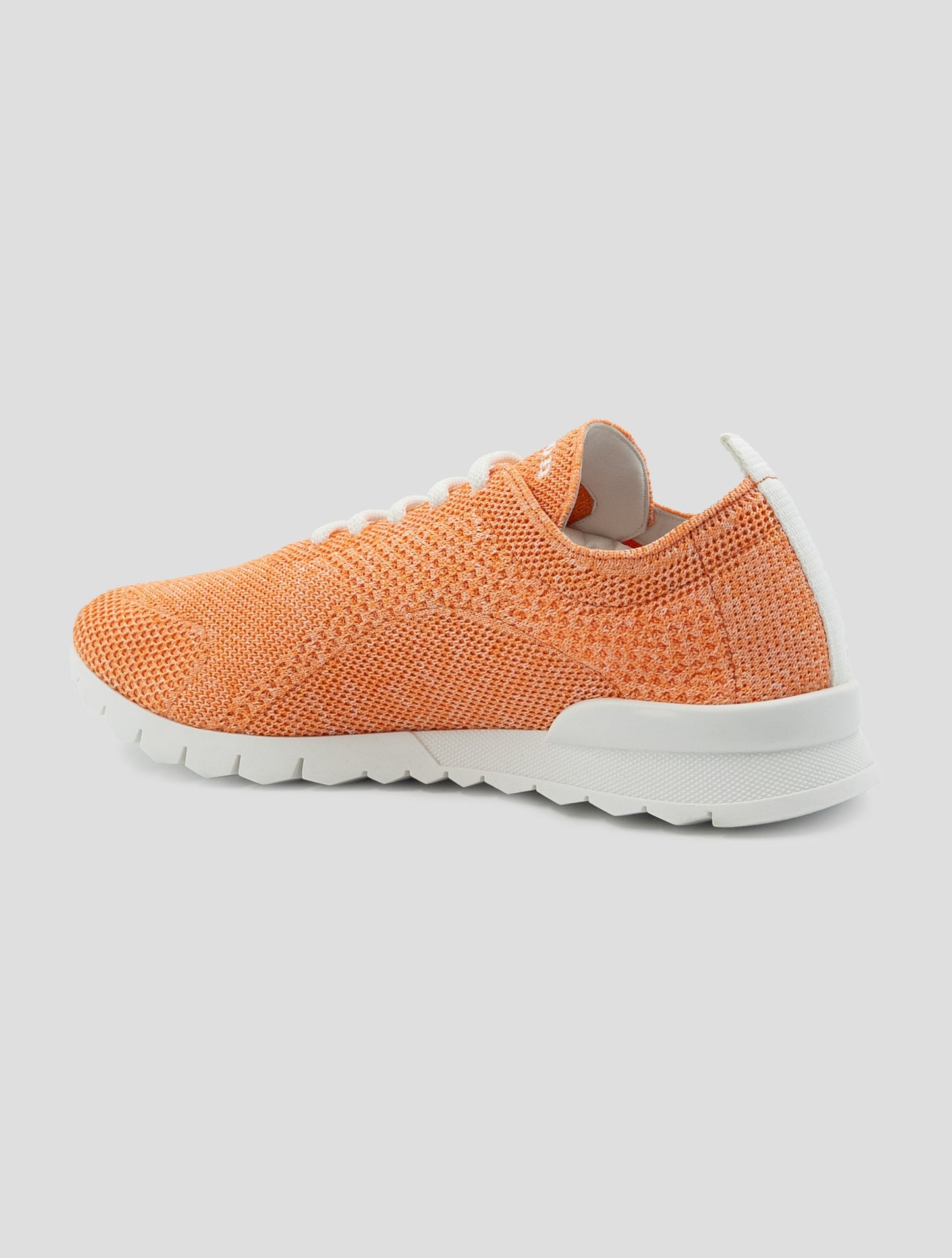 Kiton Orange Cotton Ea Sneakers