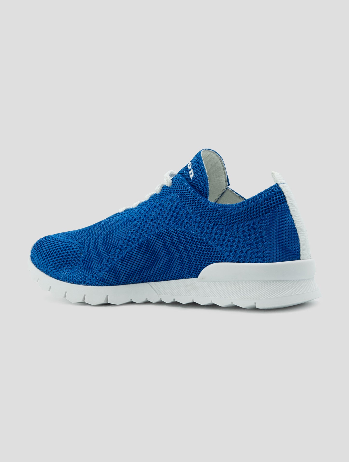 Kiton Blue Cotton Ea Sneakers