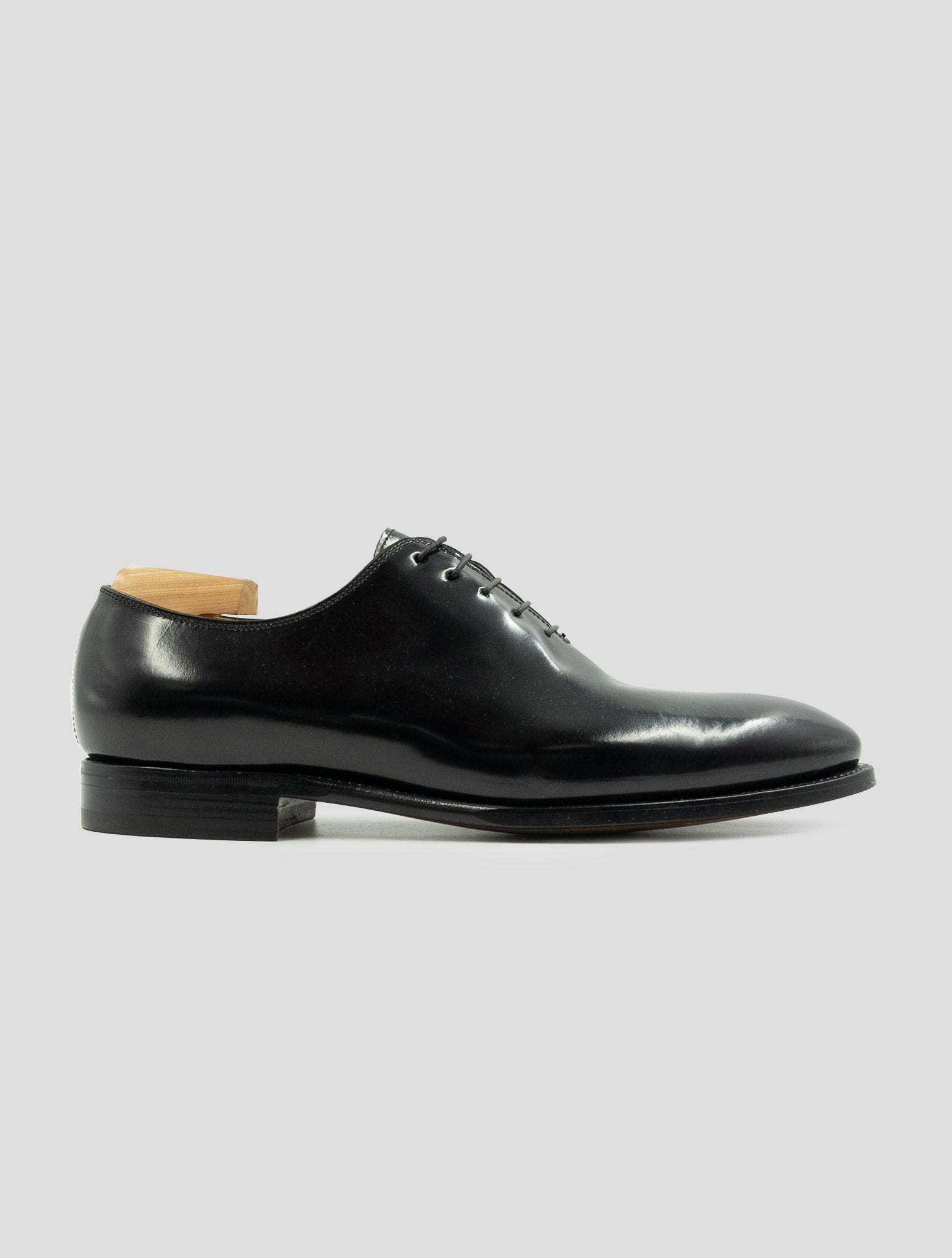 Kiton Black Leather Dress Shoes