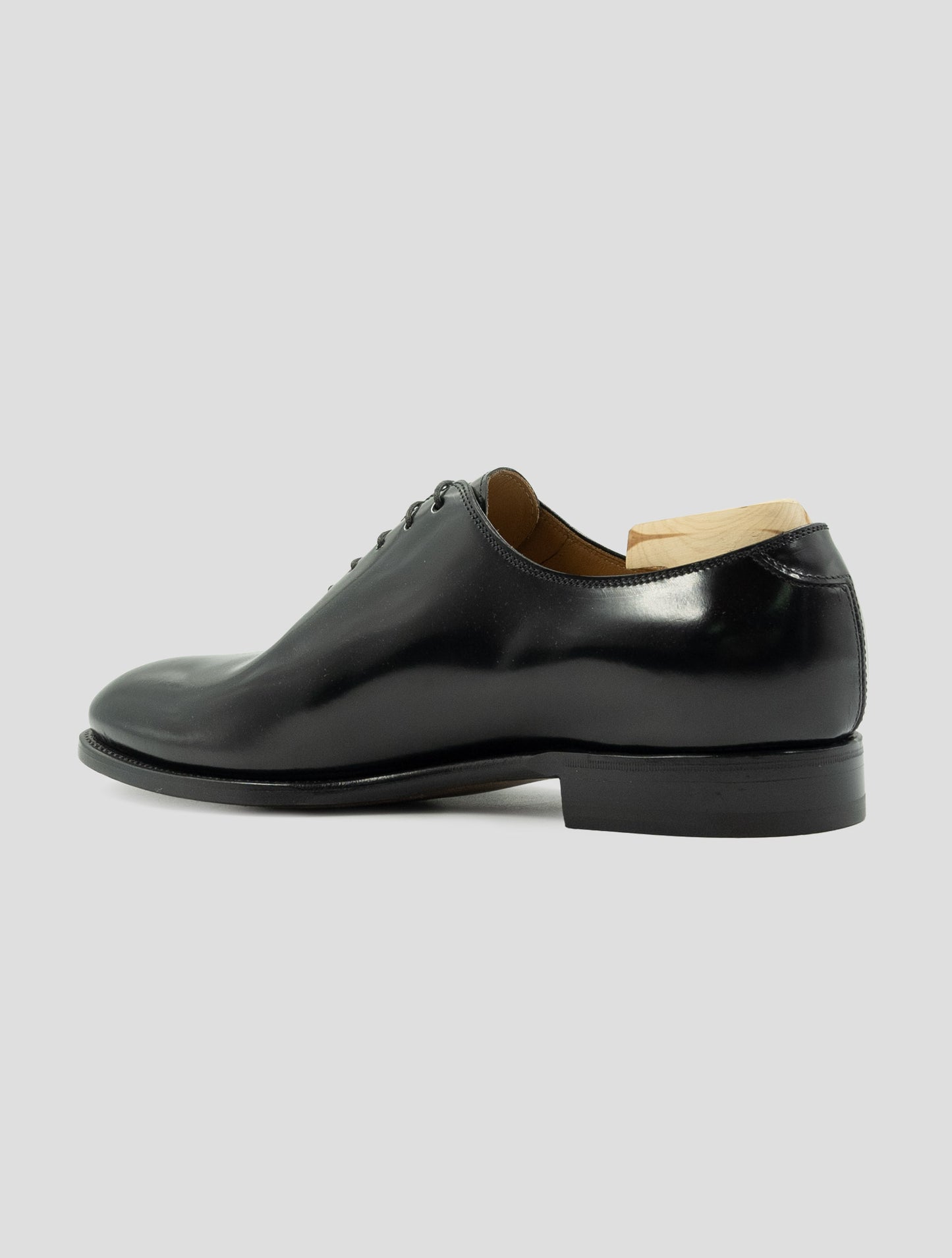 Kiton Black Leather Dress Shoes
