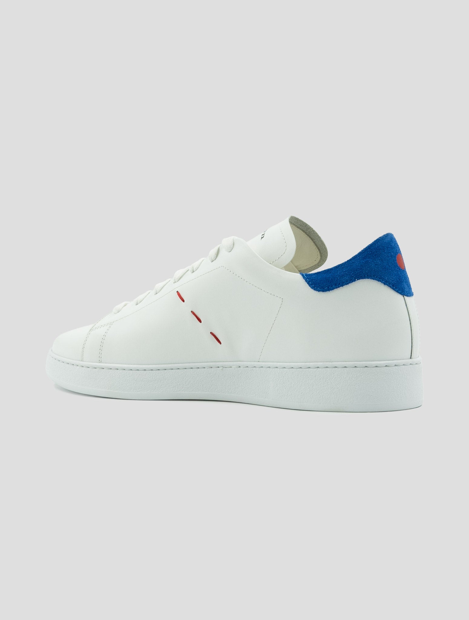Kiton White Leather Sneakers