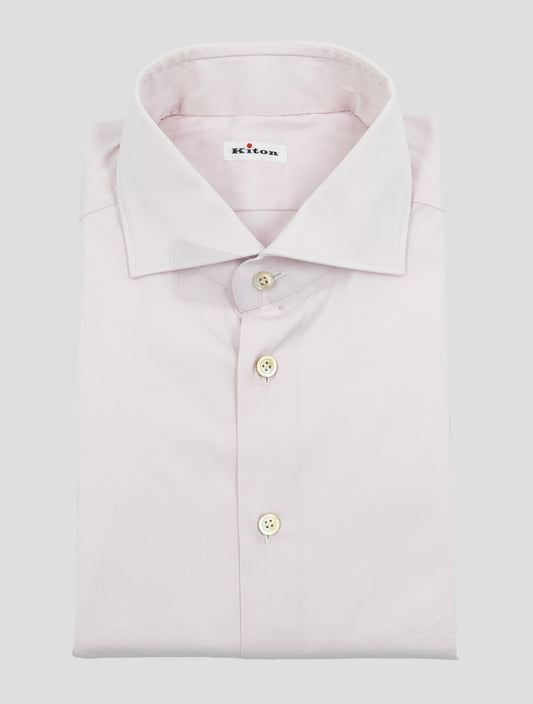 Kiton Light Pink Cotton Shirt