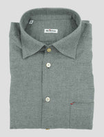 Kiton Gray Cotton Shirt