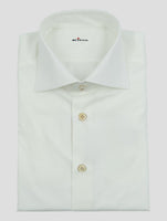 Kiton White Cotton Shirt