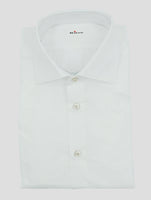 Kiton White Cotton Shirt