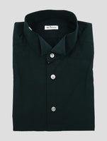 Kiton Black Cotton Shirt
