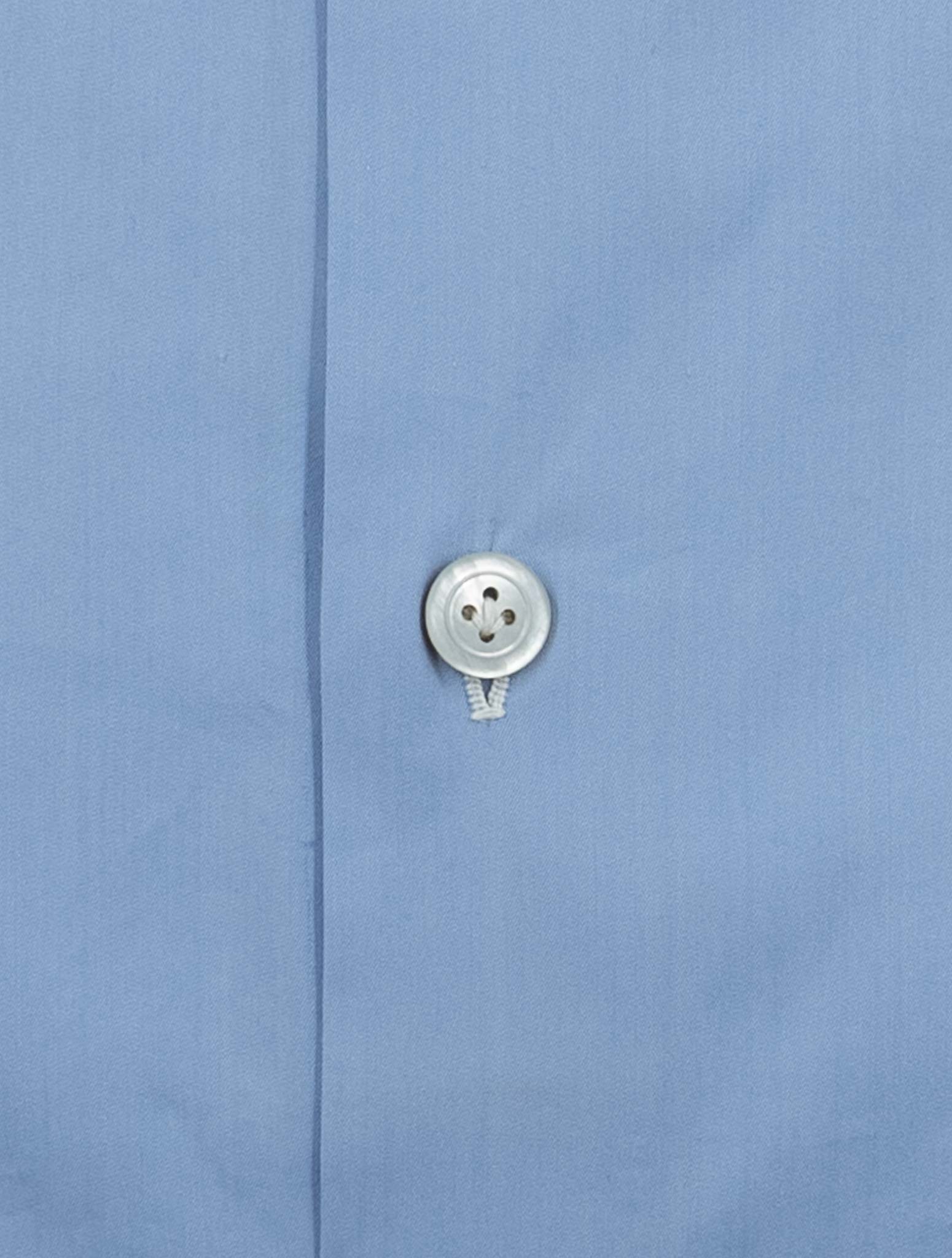 Kiton Light Blue Cotton Pa Ea Shirt