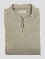 Kiton Beige Cotton Cashmere Capri Shirt Polo
