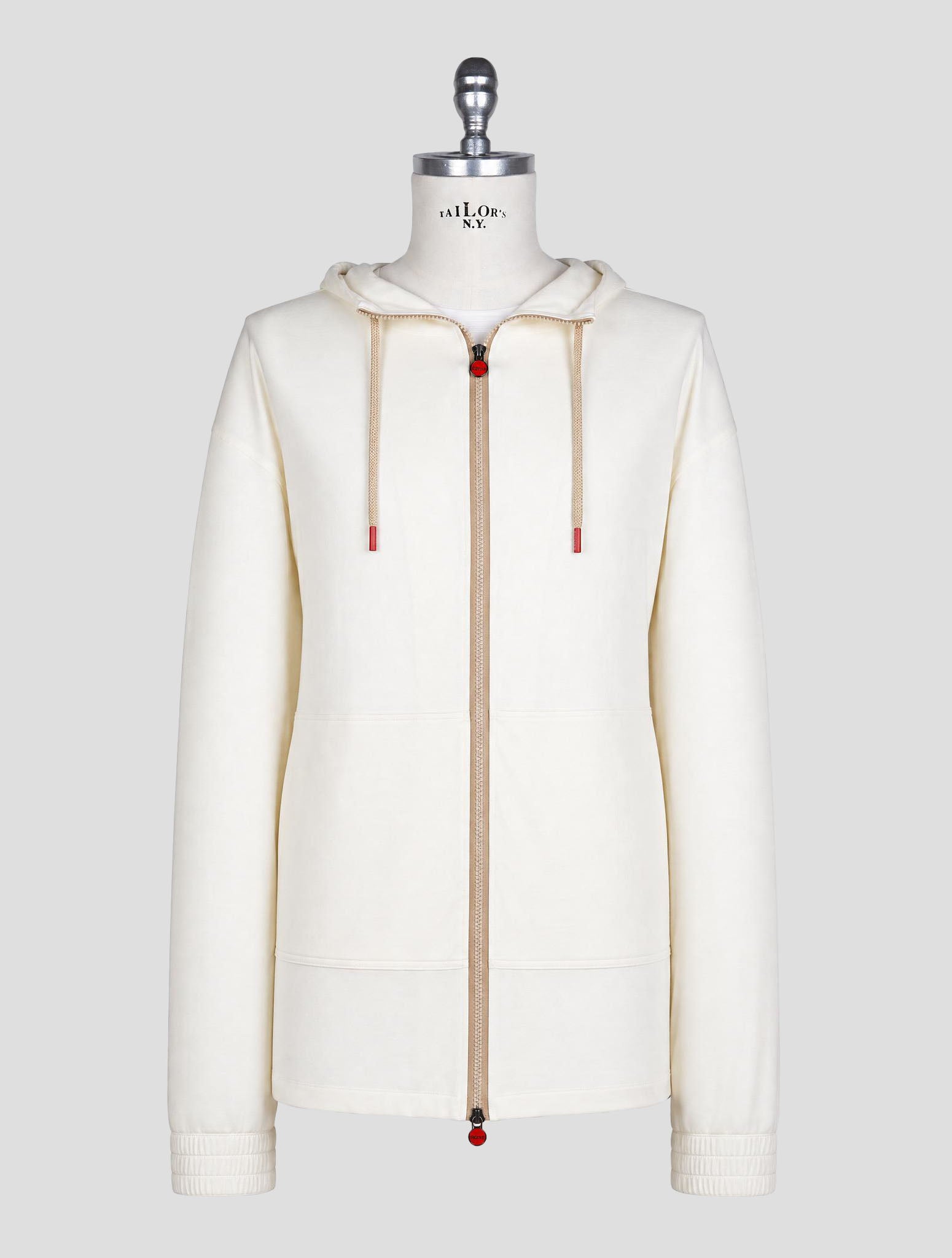 Kiton White Cotton Shirt Umbi