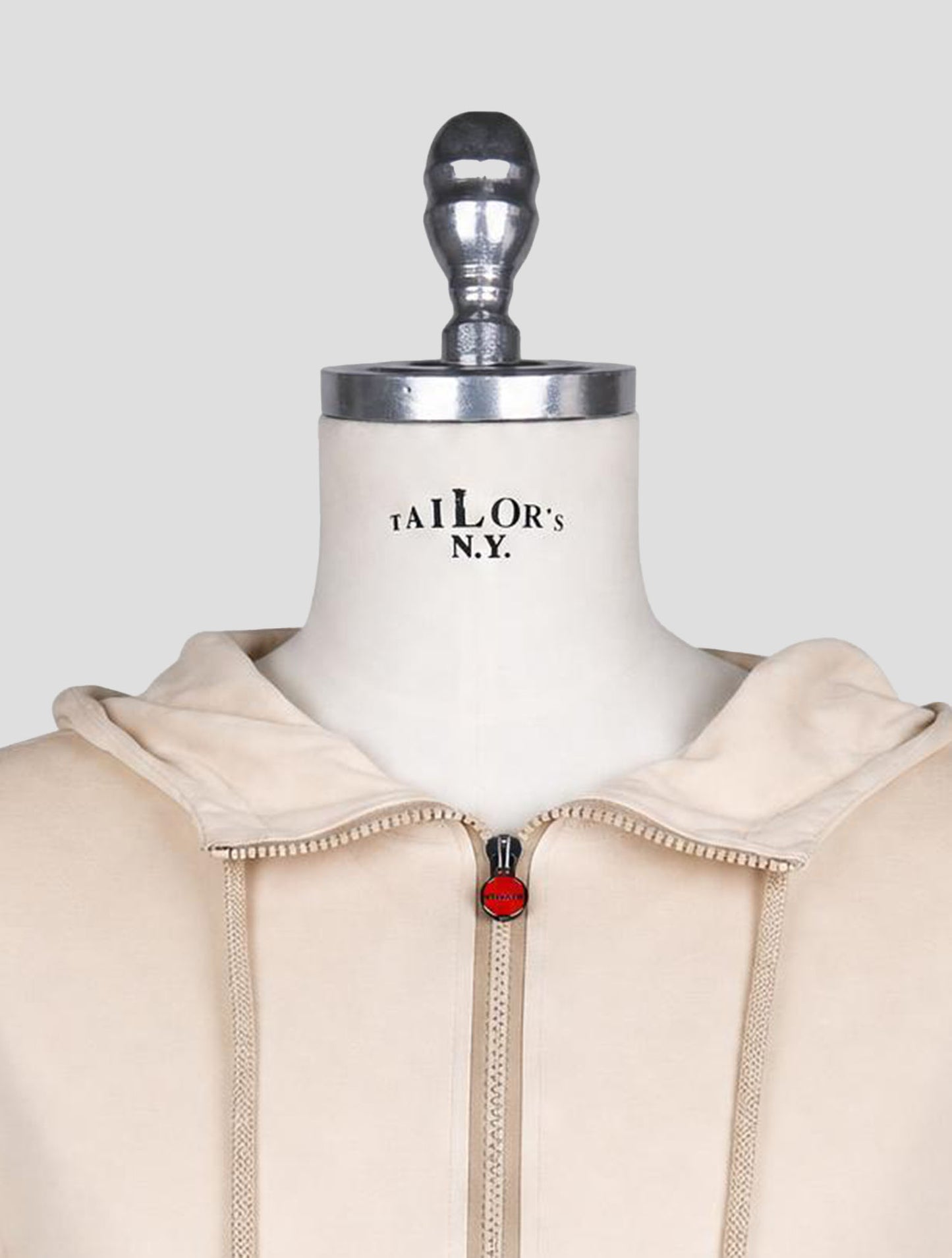 Kiton Beige Cotton Shirt Umbi
