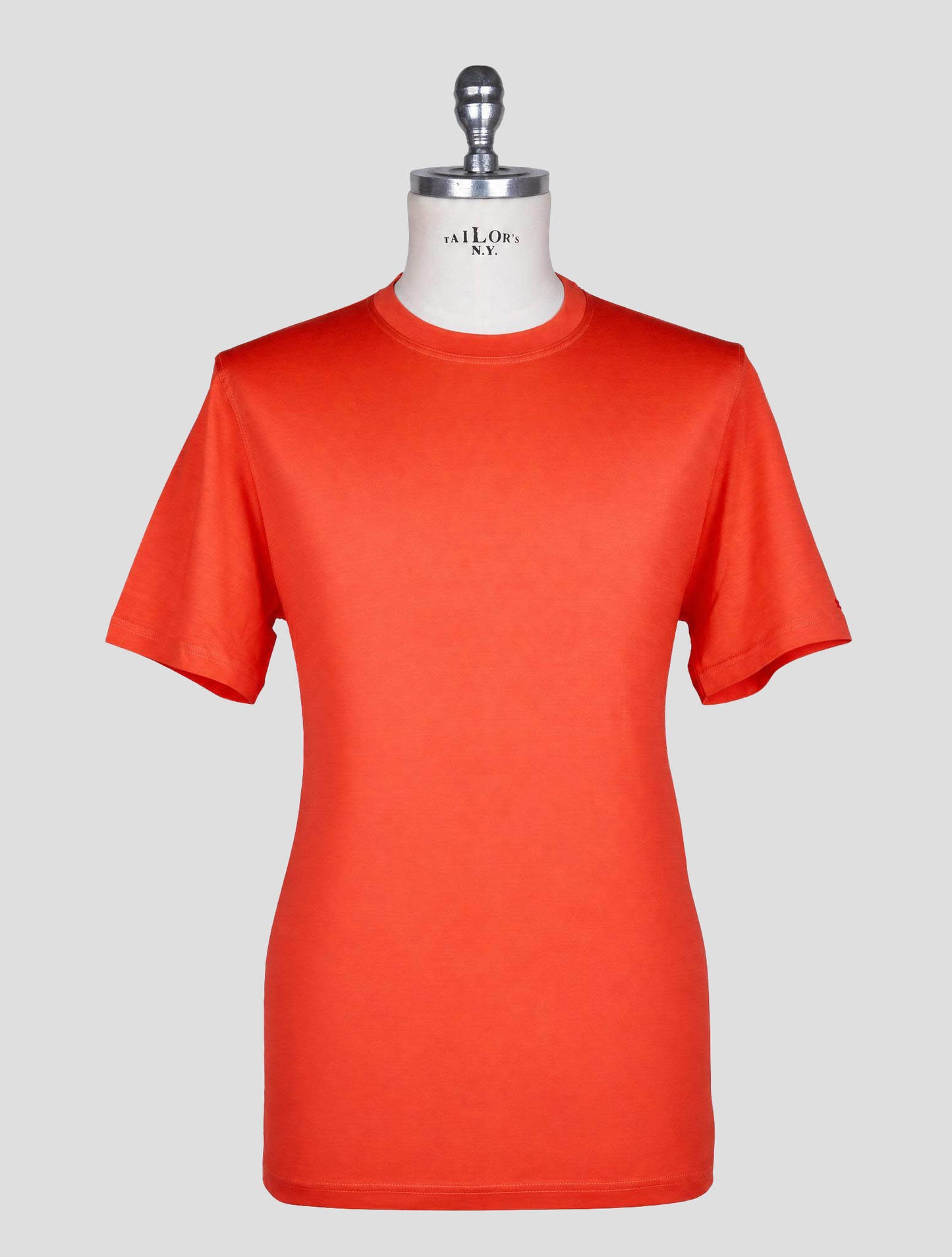 Kiton Red Cotton T-Shirt
