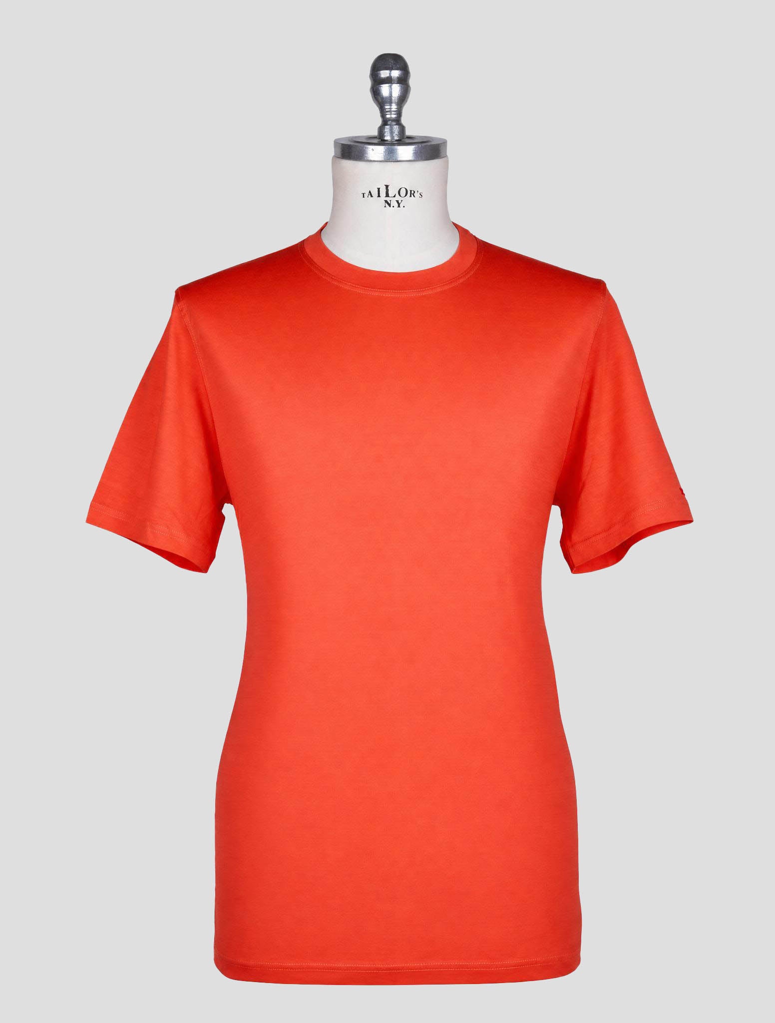 Kiton Red Cotton T-Shirt