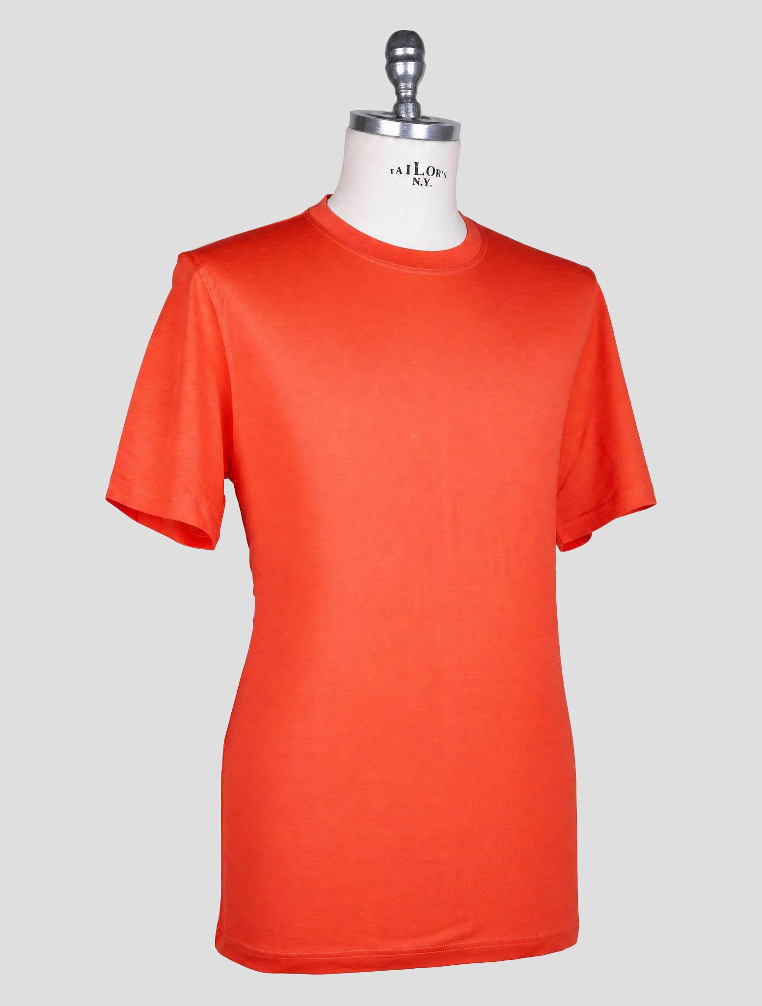 Kiton Red Cotton T-Shirt