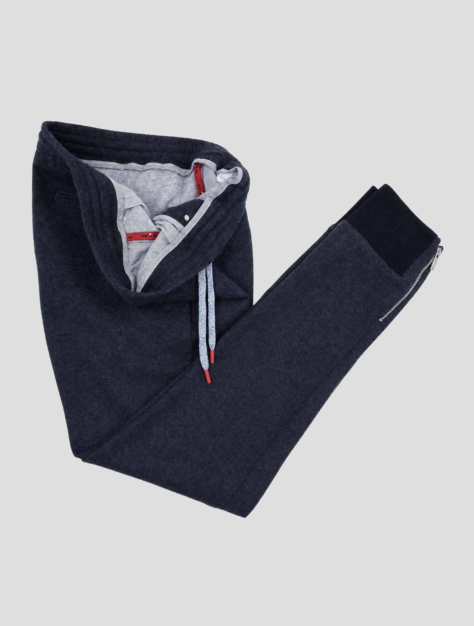 Kiton Gray Cashmere Pa Jogging Pants