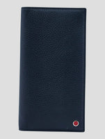 Kiton Black Leather Calf Document Holder