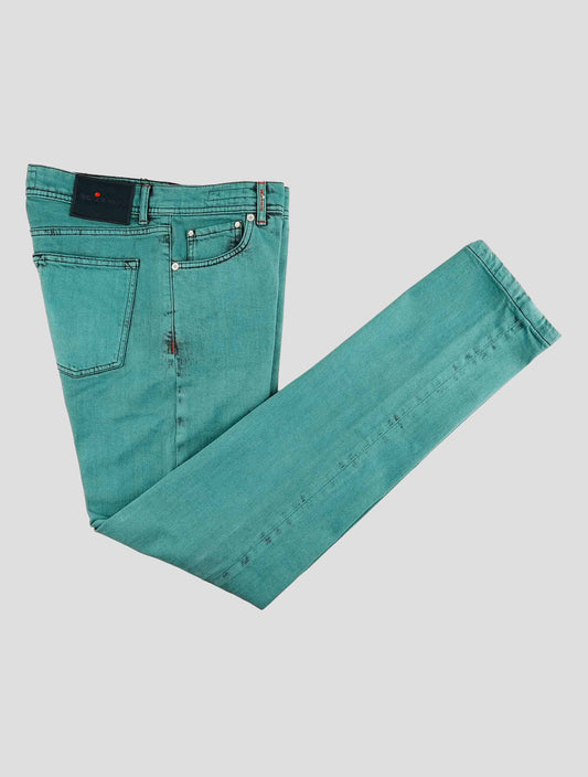 Kiton Green Cotton Ea Limied Edition 21 of 54 Jeans