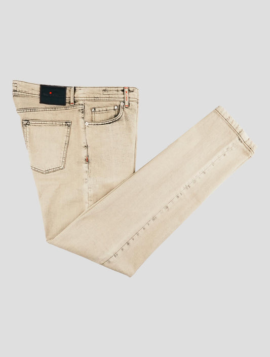 Kiton Gray Cotton Ea Limited Edition 22 of 54 Jeans
