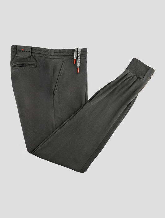 Kiton Dark Gray Cotton Pants