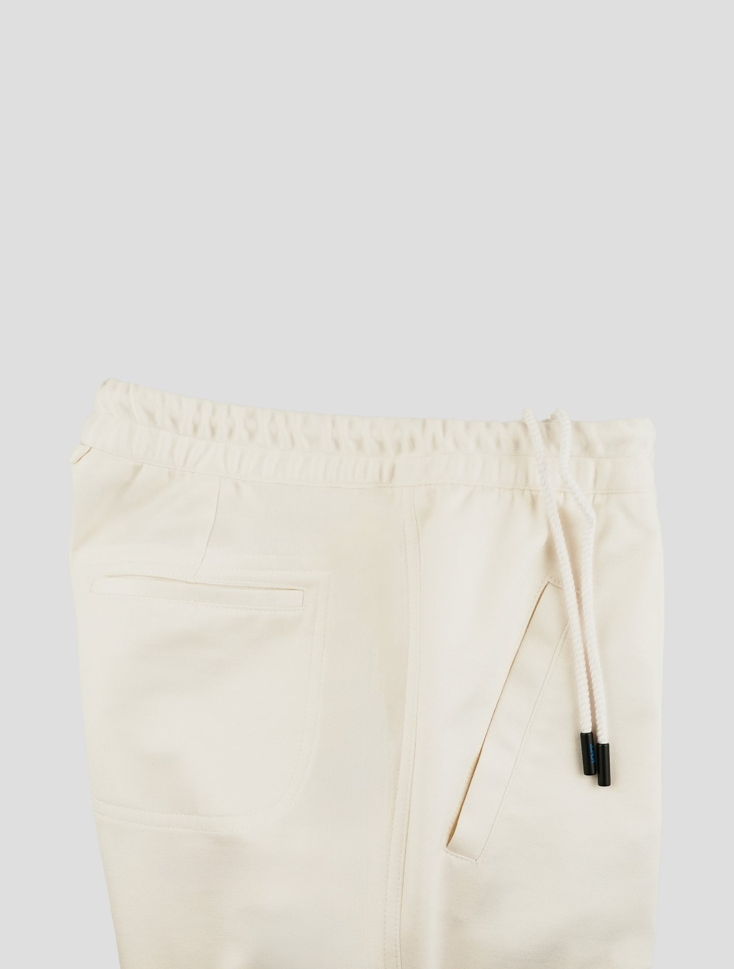 Kiton White Cashmere Cotton Pa Pants