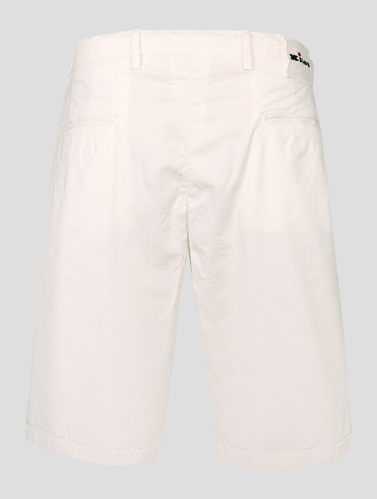 Kiton White Cotton Ea Pants