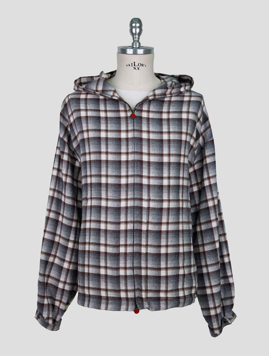 Kiton Multicolor Cotton Sweater Full Zip