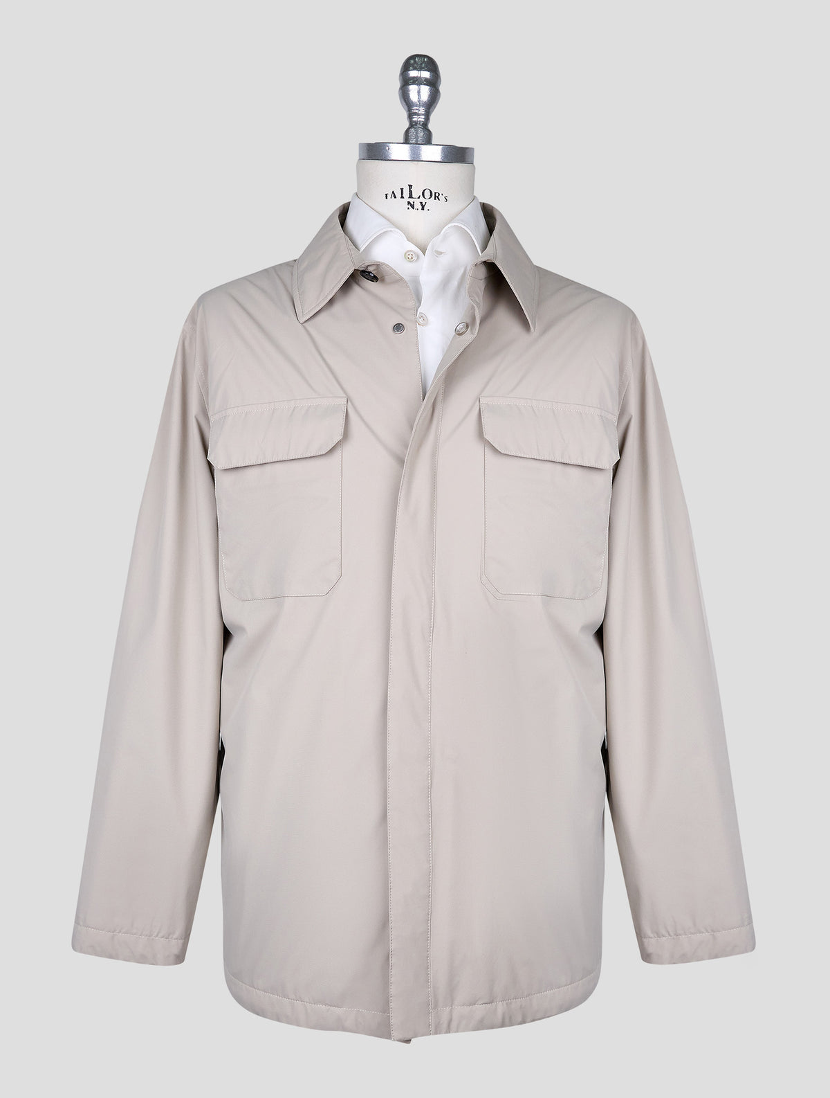 Kiton Beige Pl Coat