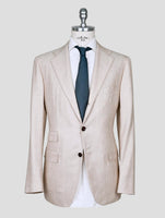 Kiton Taupe Cashmere Suit