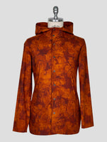Kiton Orange Cotton Shirt