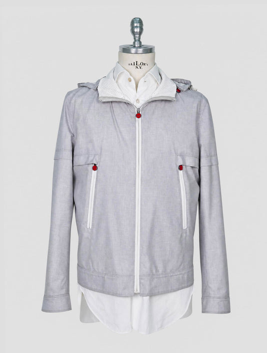 Kiton Gray Cashmere Coat