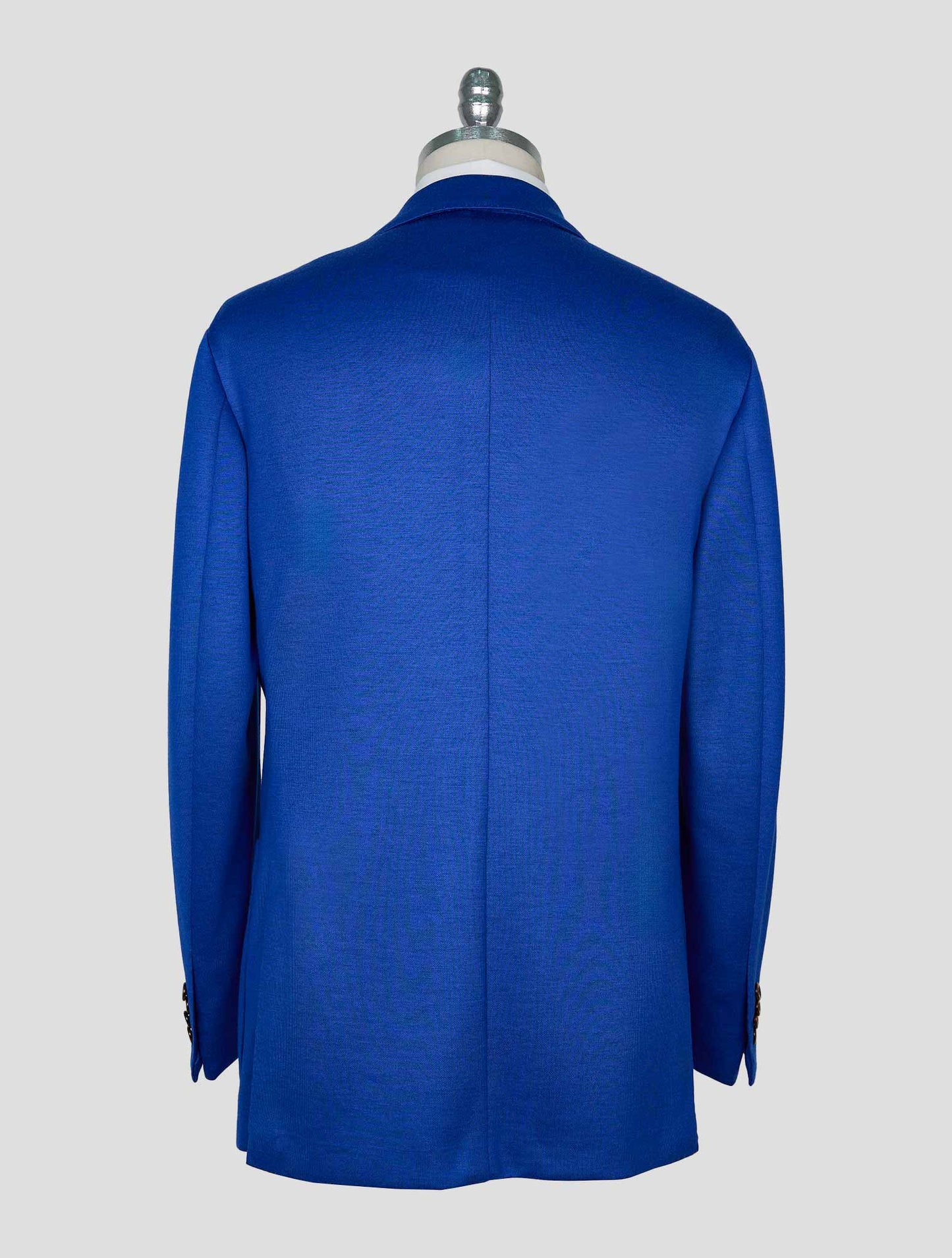 Kiton Blue Cashmere Pl Blazer