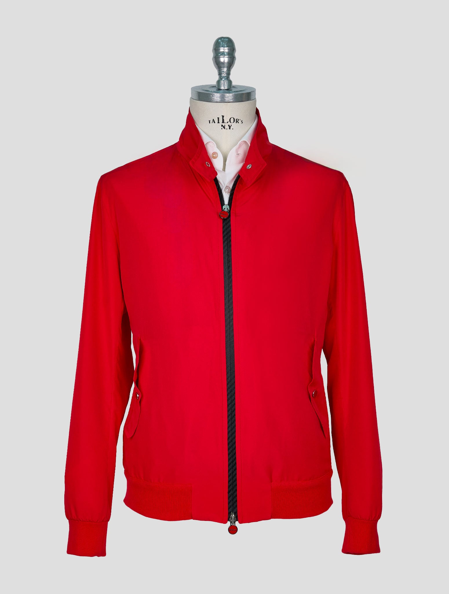 Kiton Red Pl Coat