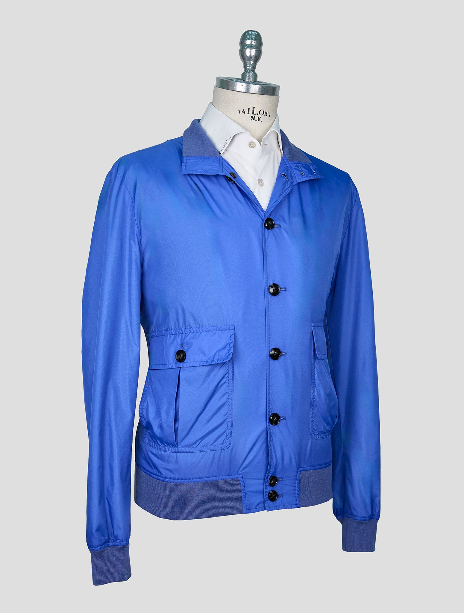 Kiton Blue Pa Coat