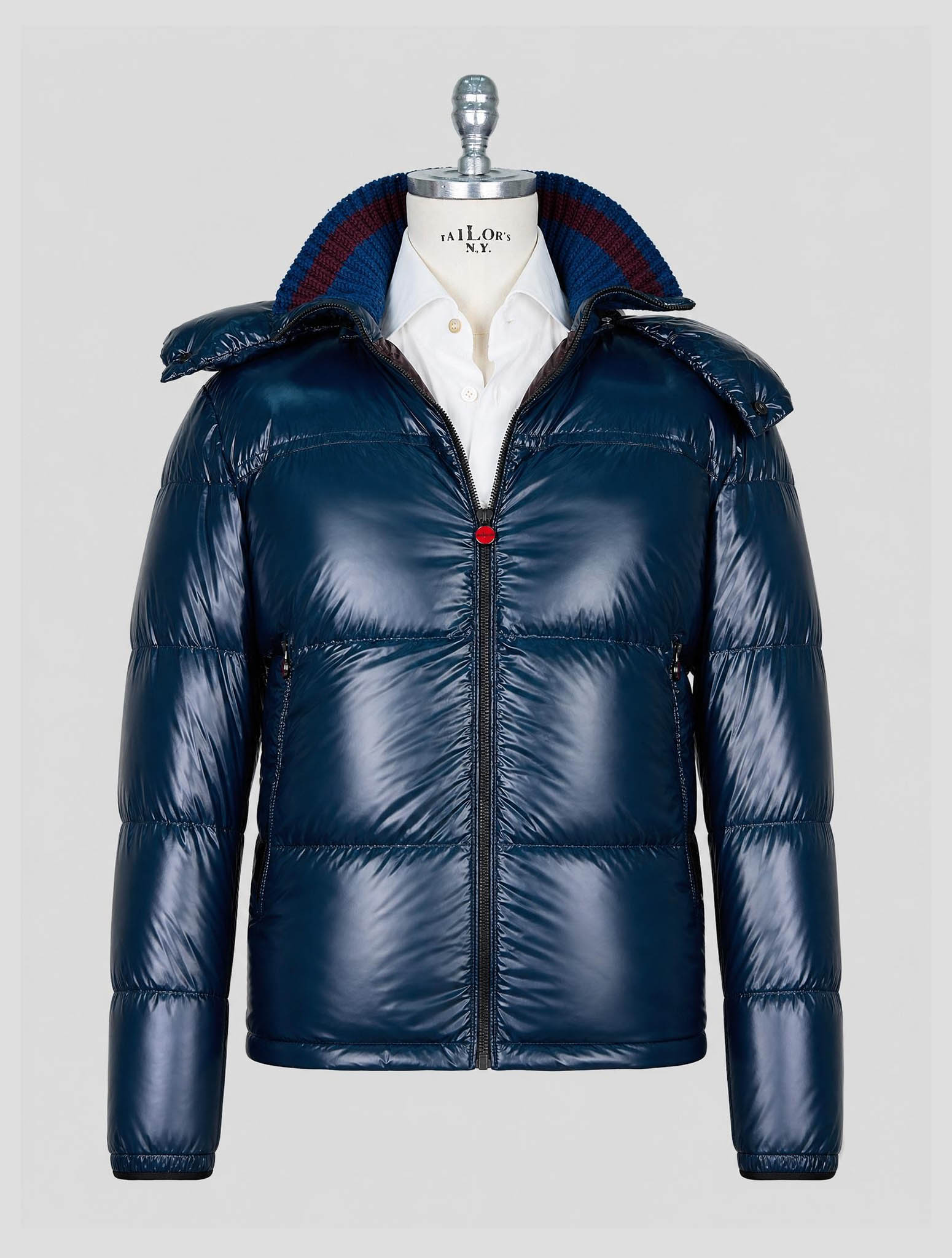 Kiton Blue Pa Pu Coat