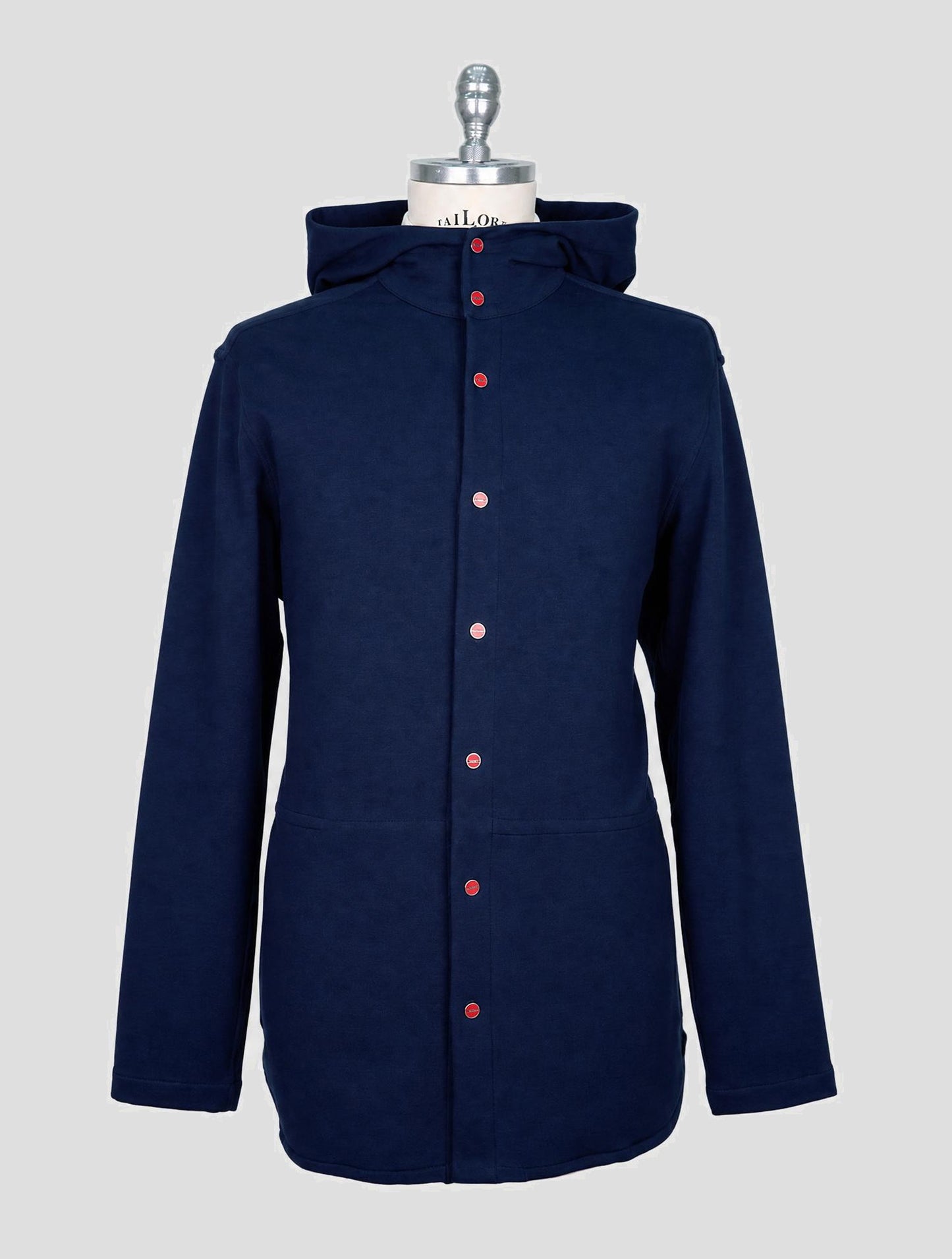 Kiton Blue Cotton Ea Peter Shirt