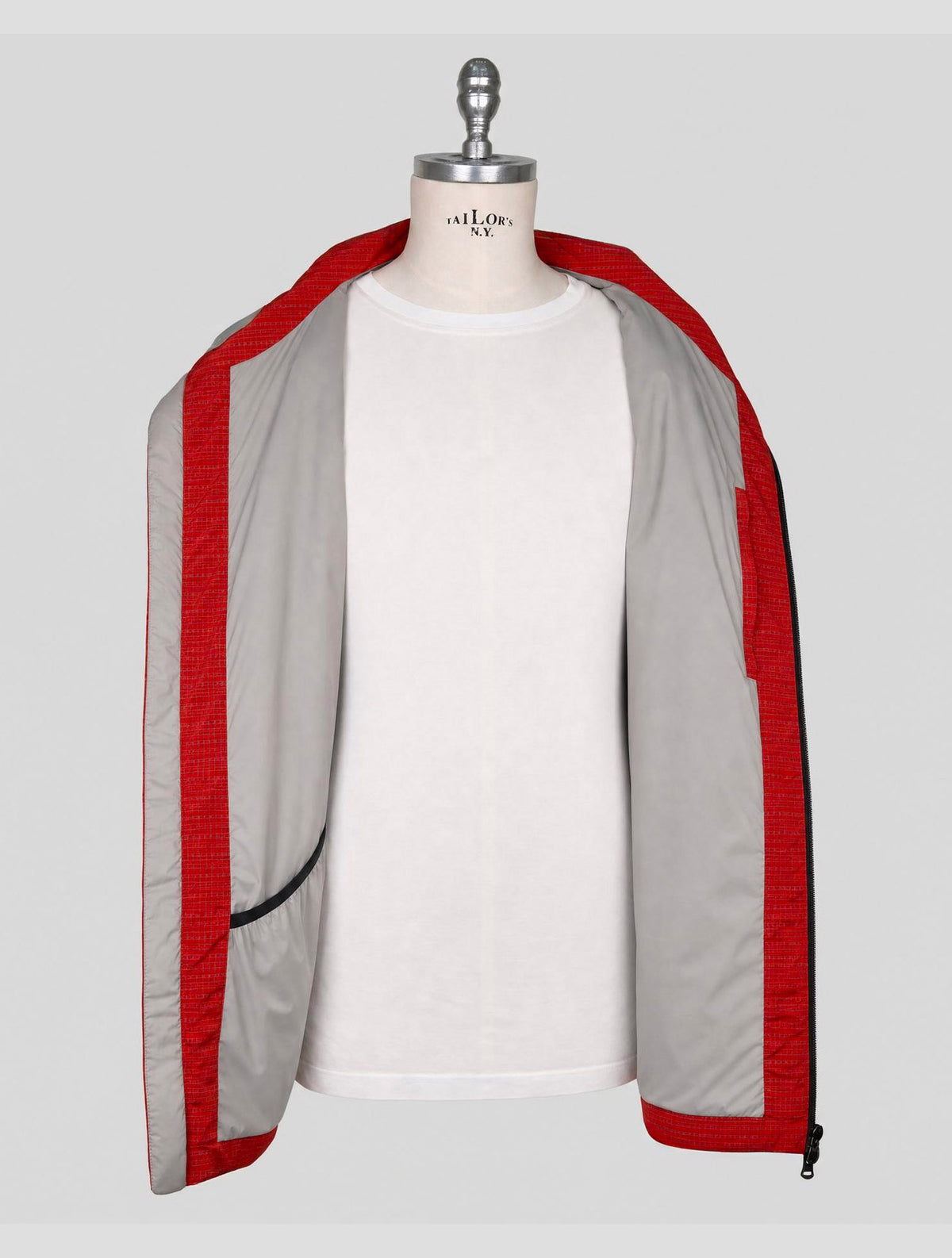 Kiton Red Pa Overcoat