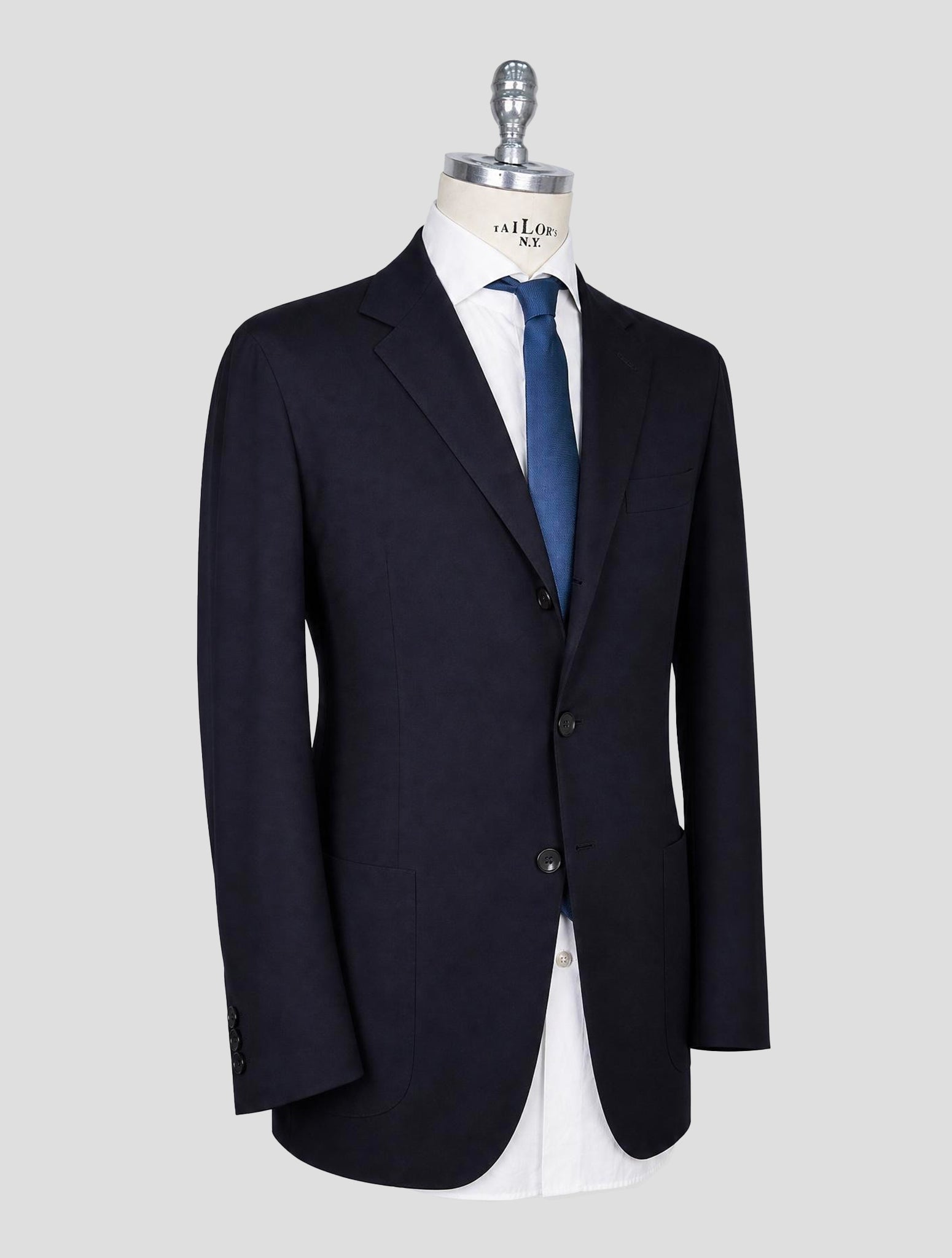 Kiton Knt Blue Pa Ea Blazer