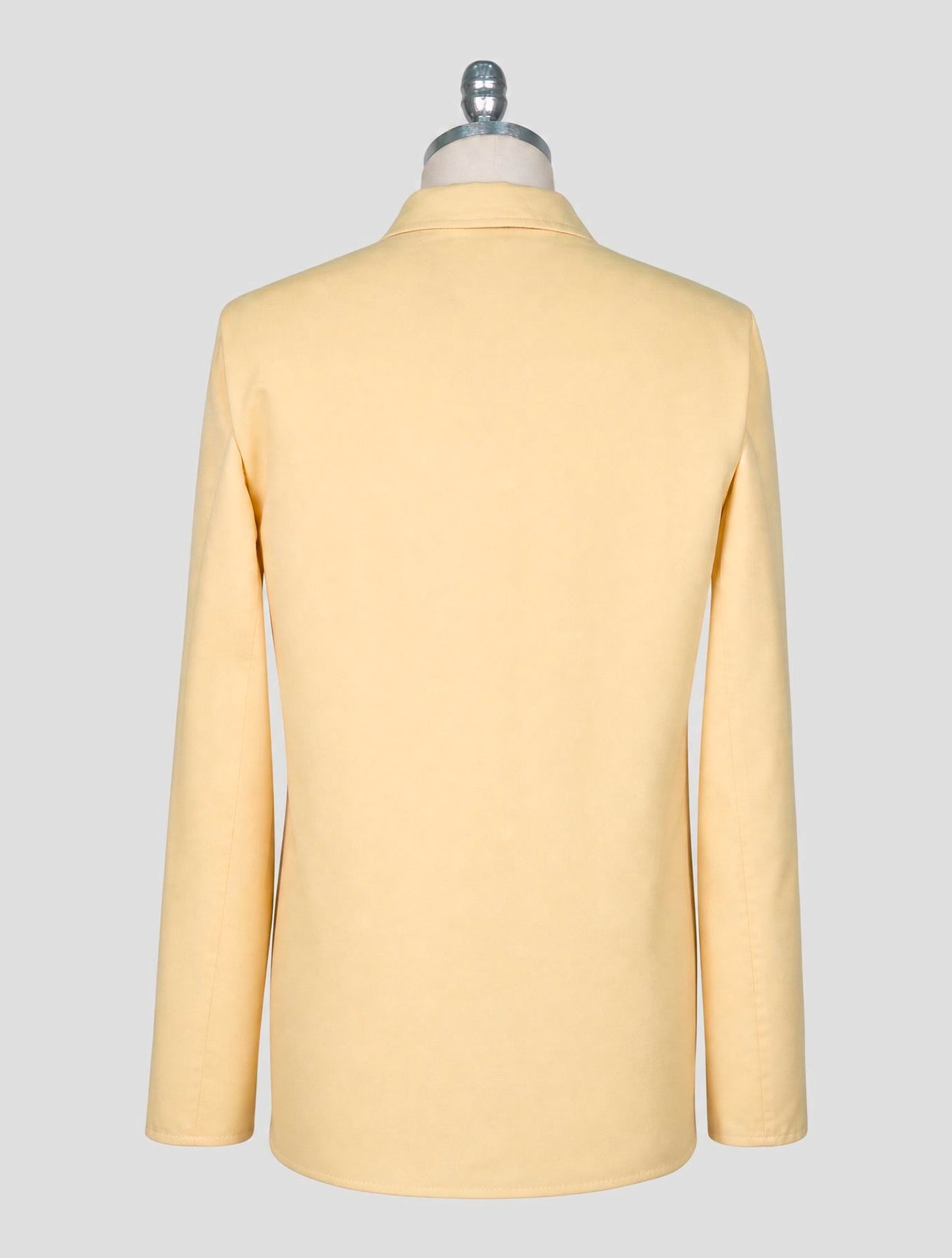 Kiton Yellow Cashmere Silk Coat