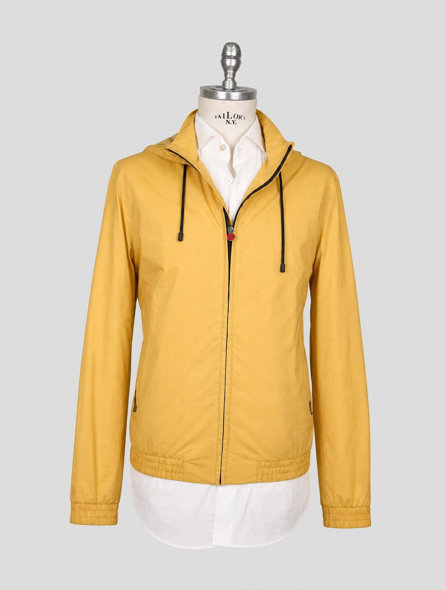 Kiton Yellow Cotton Coat