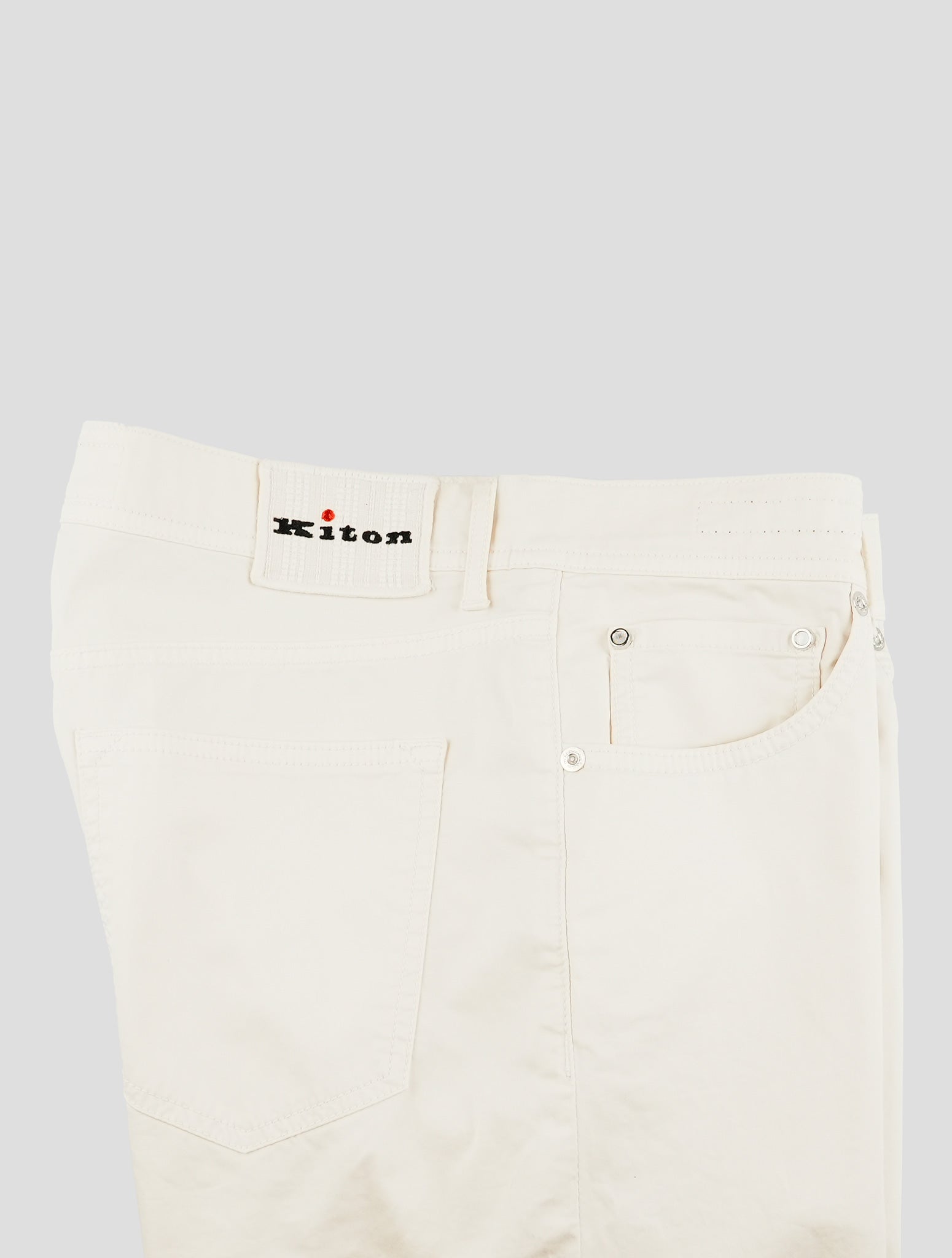 Kiton Beige Cotton Ea Jeans